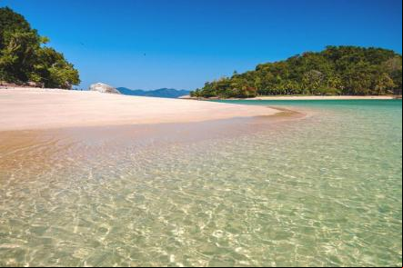 Praia da ilha de Cataguas - Foto: karla F Paiva (Licen