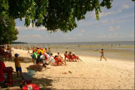 Barcarena- Praia Caripi - Foto: Site Sou Paraense