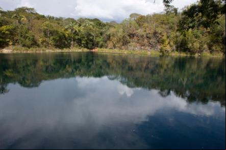 Lago Azul - Foto: Silvio Quirino - Goi