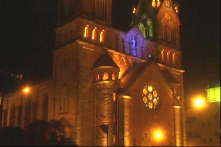 Catedral diocesana da cidade de Lages - Foto: Eschuch (Licen