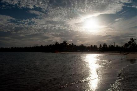 Por do sol em Praia da Coroa Vermelha - Foto: Tayse Argolo - Setur-Ba