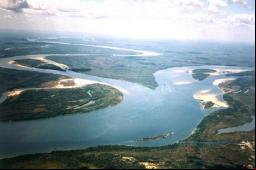Rio Tocantins com Rio Araguaia - Foto: Marcio Di Pietro