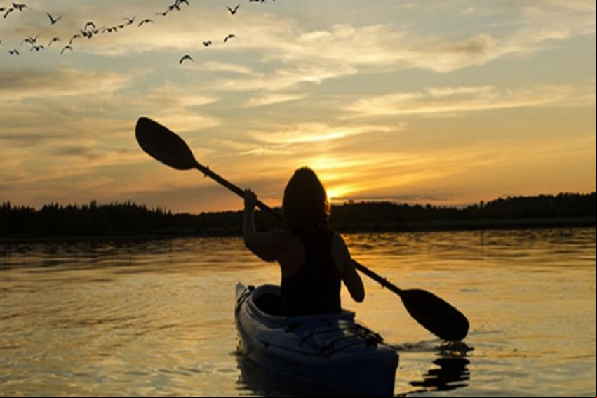 Canoagem no Rio Cauame em Roraima- Foto: Reprodu Canoagem no Rio Cauame em Roraima- Foto: Reprodu