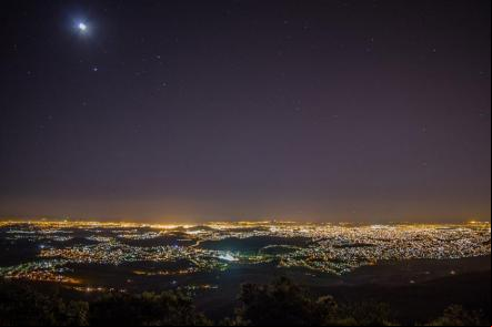 Vista do Parque Estadual da Serra do Rola-Mo