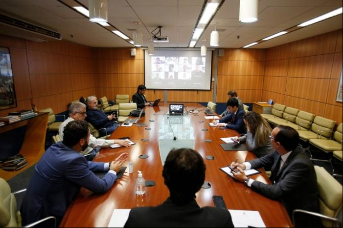 Video conferncia - Crdito: Dnio Simes/MTur