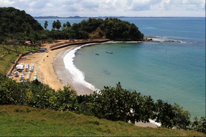 Praia Ponta de Nossa Senhora em Ilha dos Frades - Foto: Tatiana Azeviche - Setur-Ba